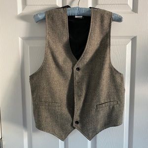 Tweed vest